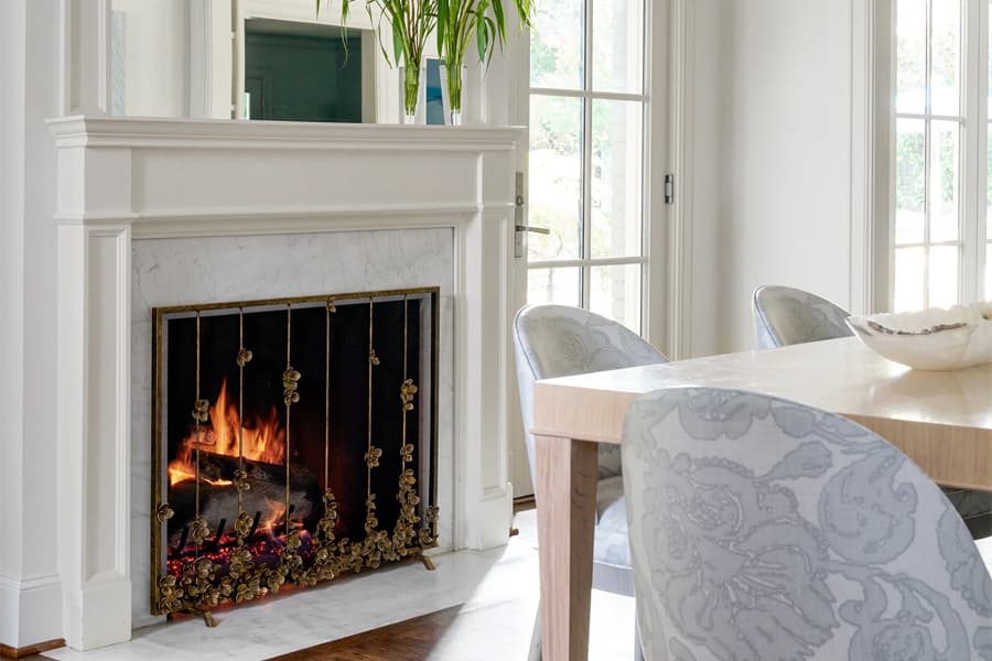 The Art of Fancy Flames: Fancy Fireplace Screens in Focus