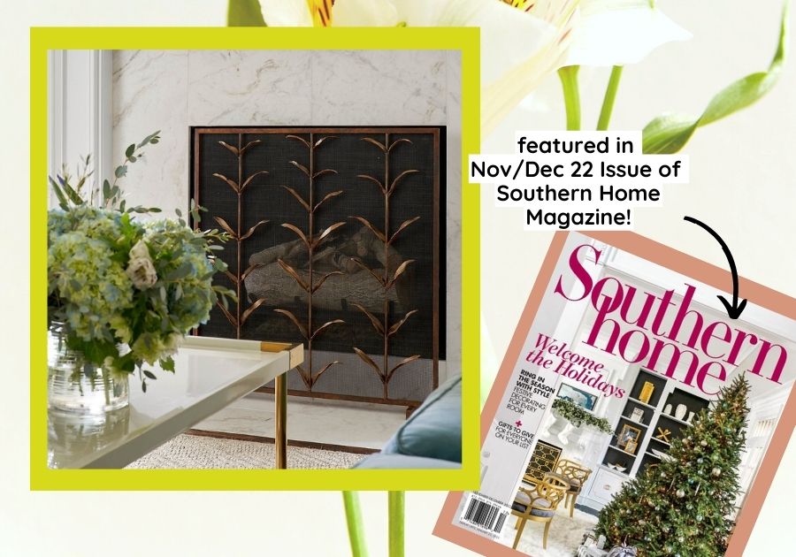 Lily Stems in Southern Home Feature