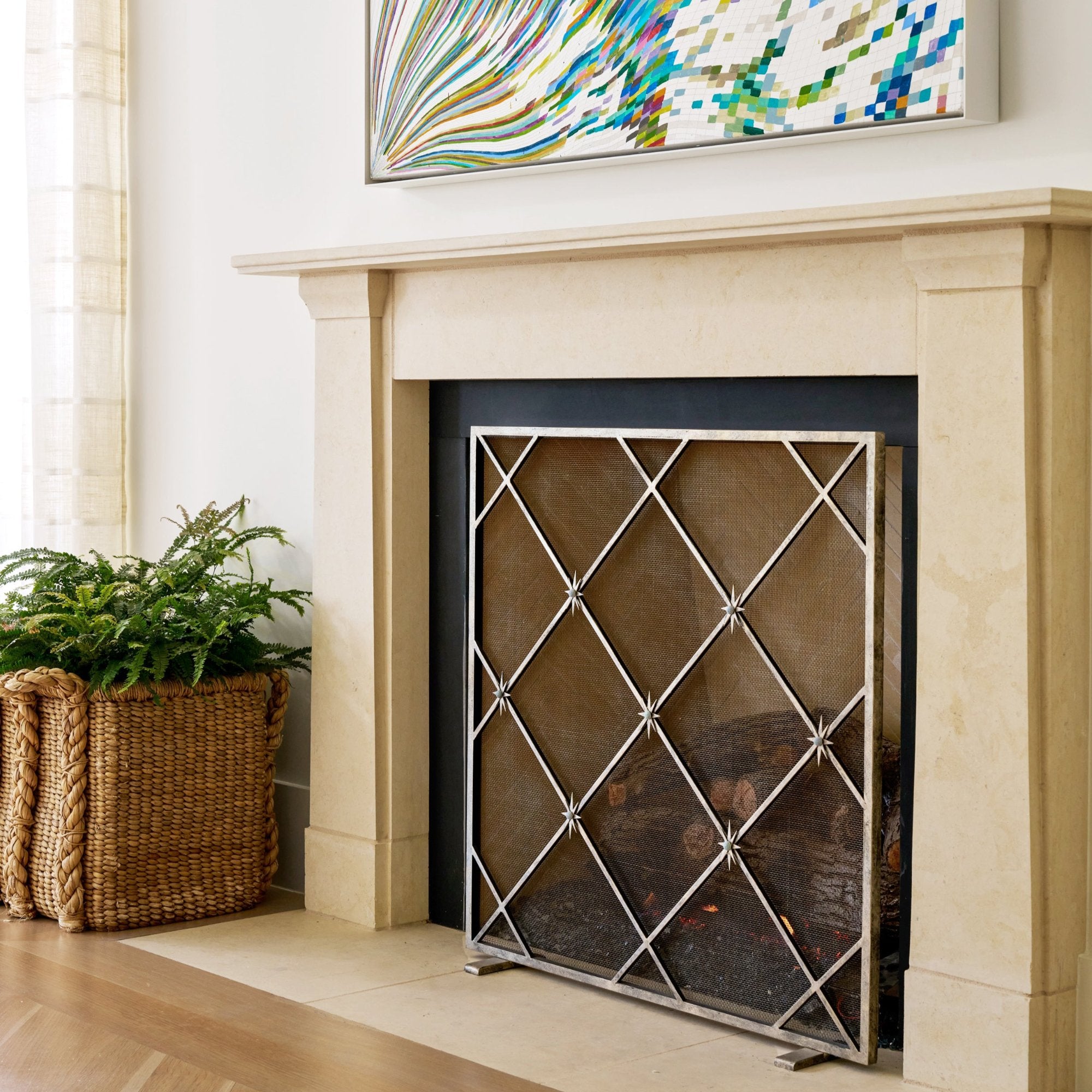 Celeste Fireplace Screen