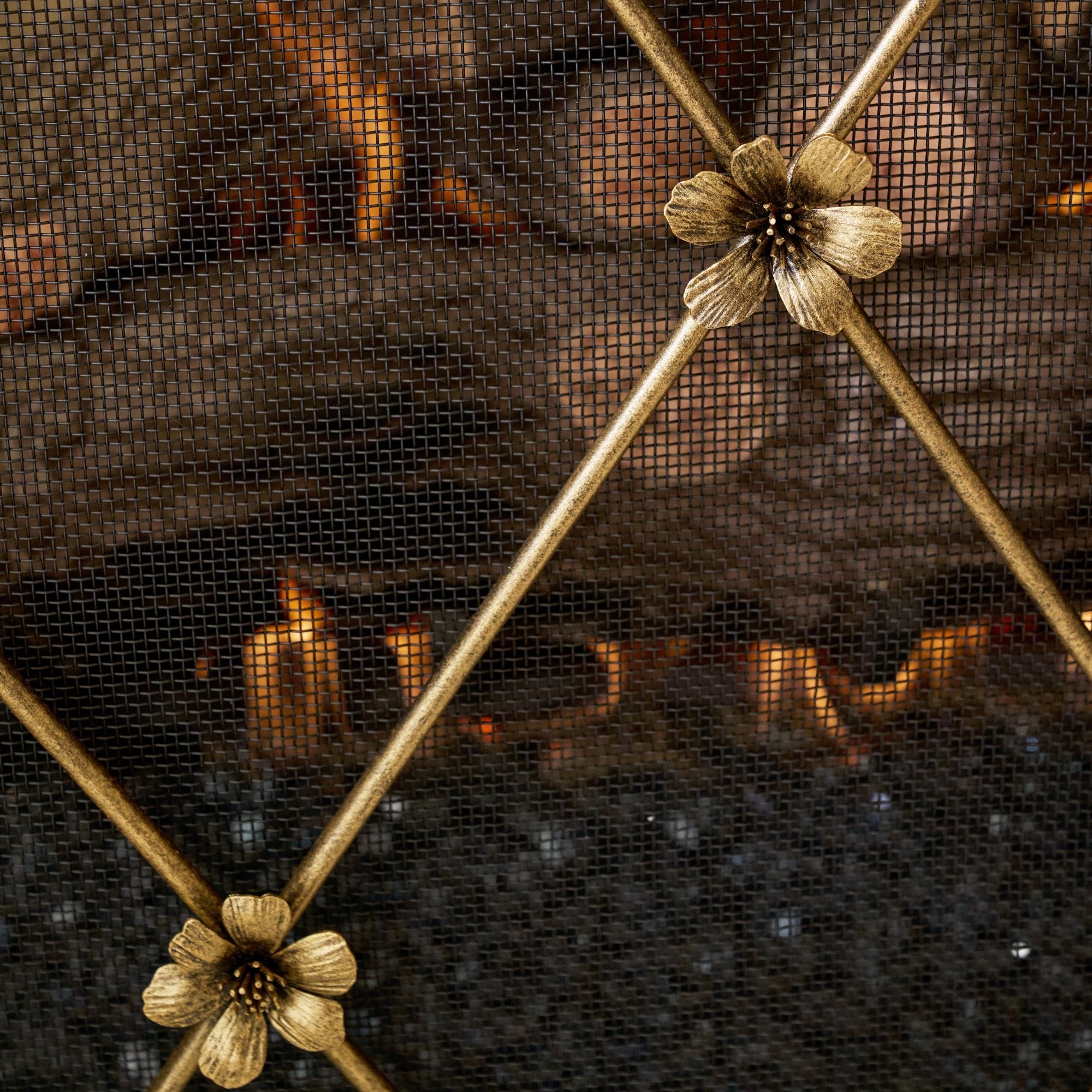 Flora Fireplace Screen