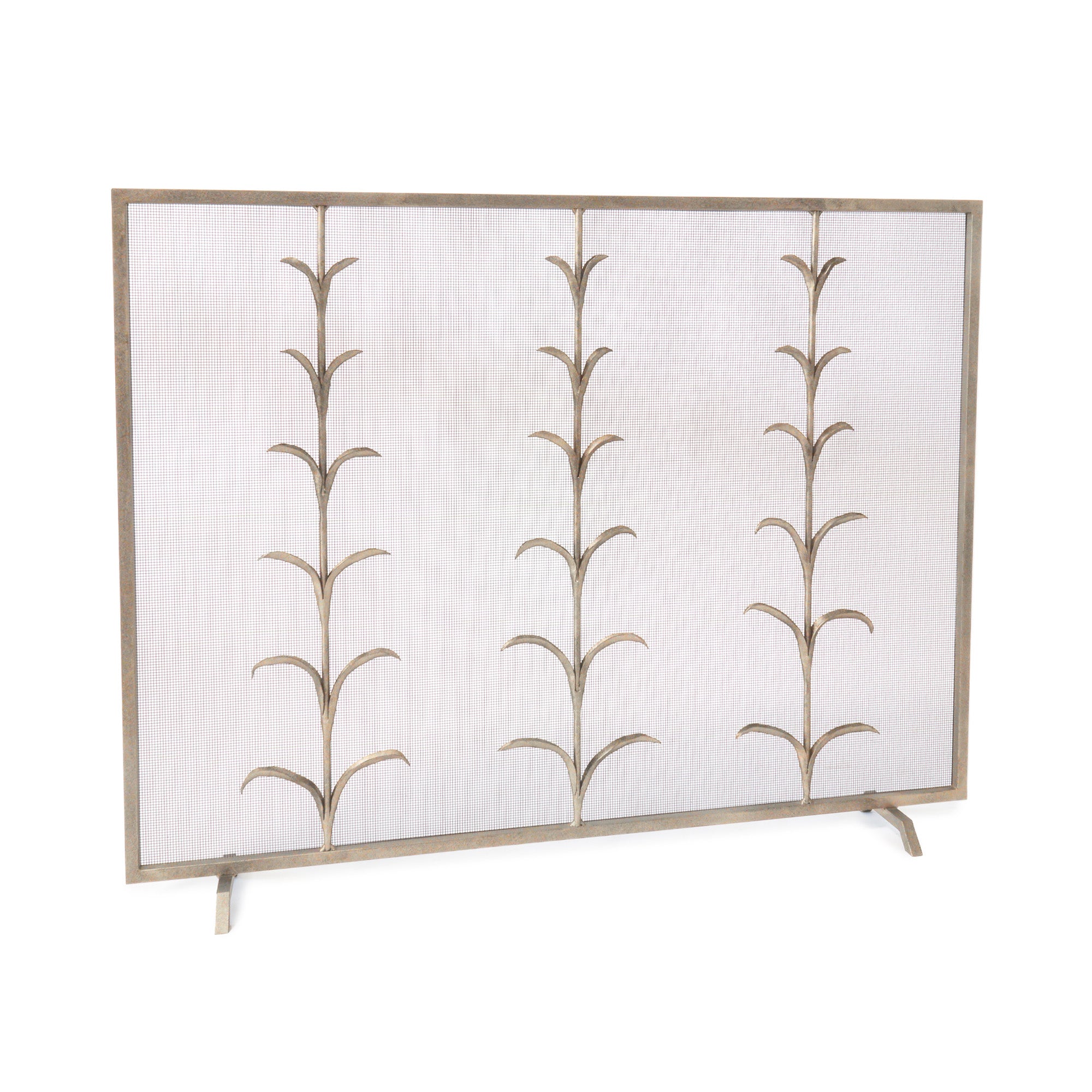 Lily Stems Fireplace Screen