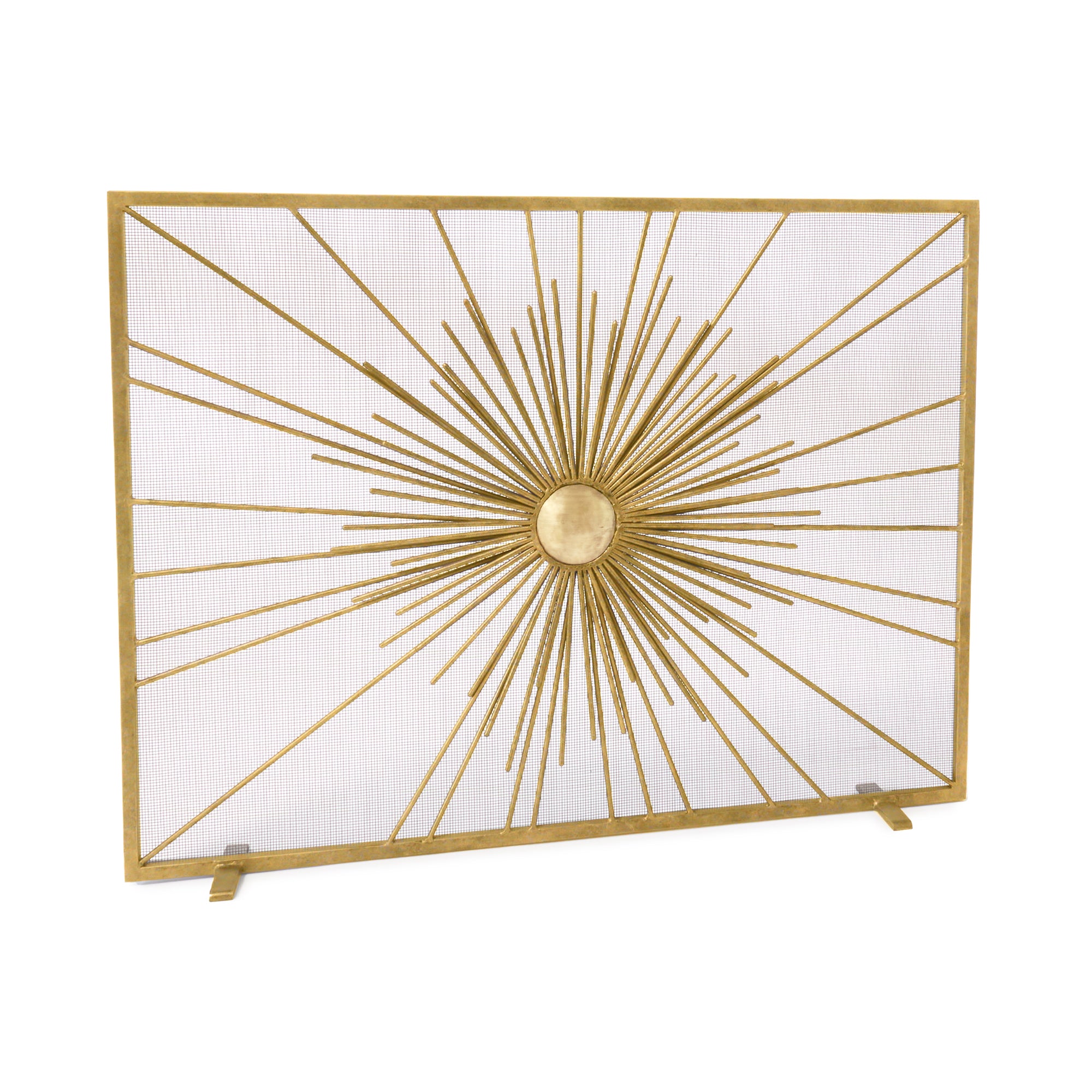 Sunburst Fireplace Screen