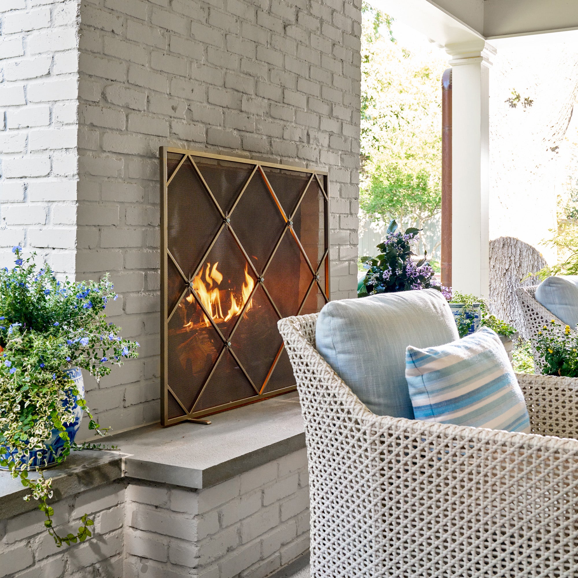 Celeste Fireplace Screen