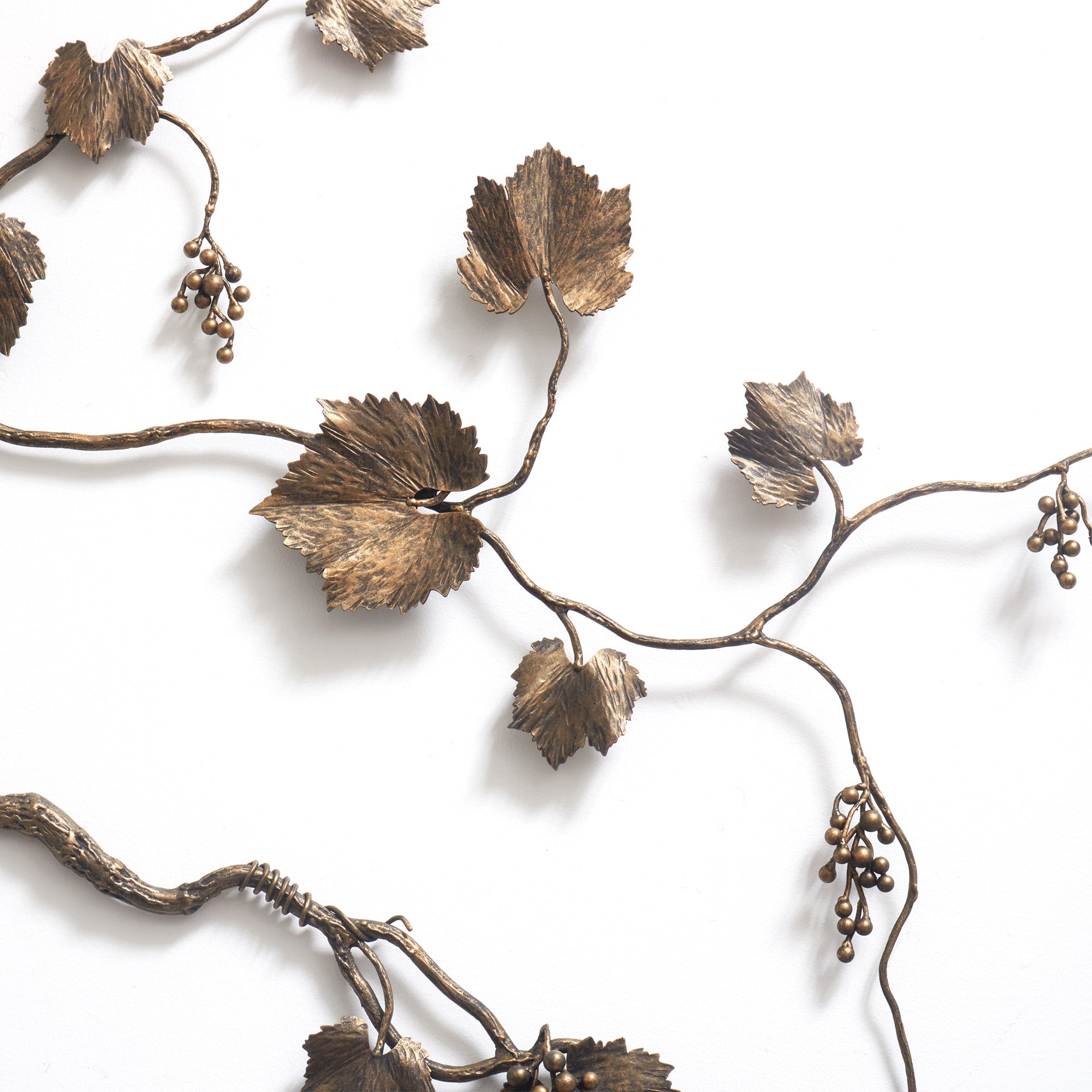 Grape Leaf Wall Sculpture