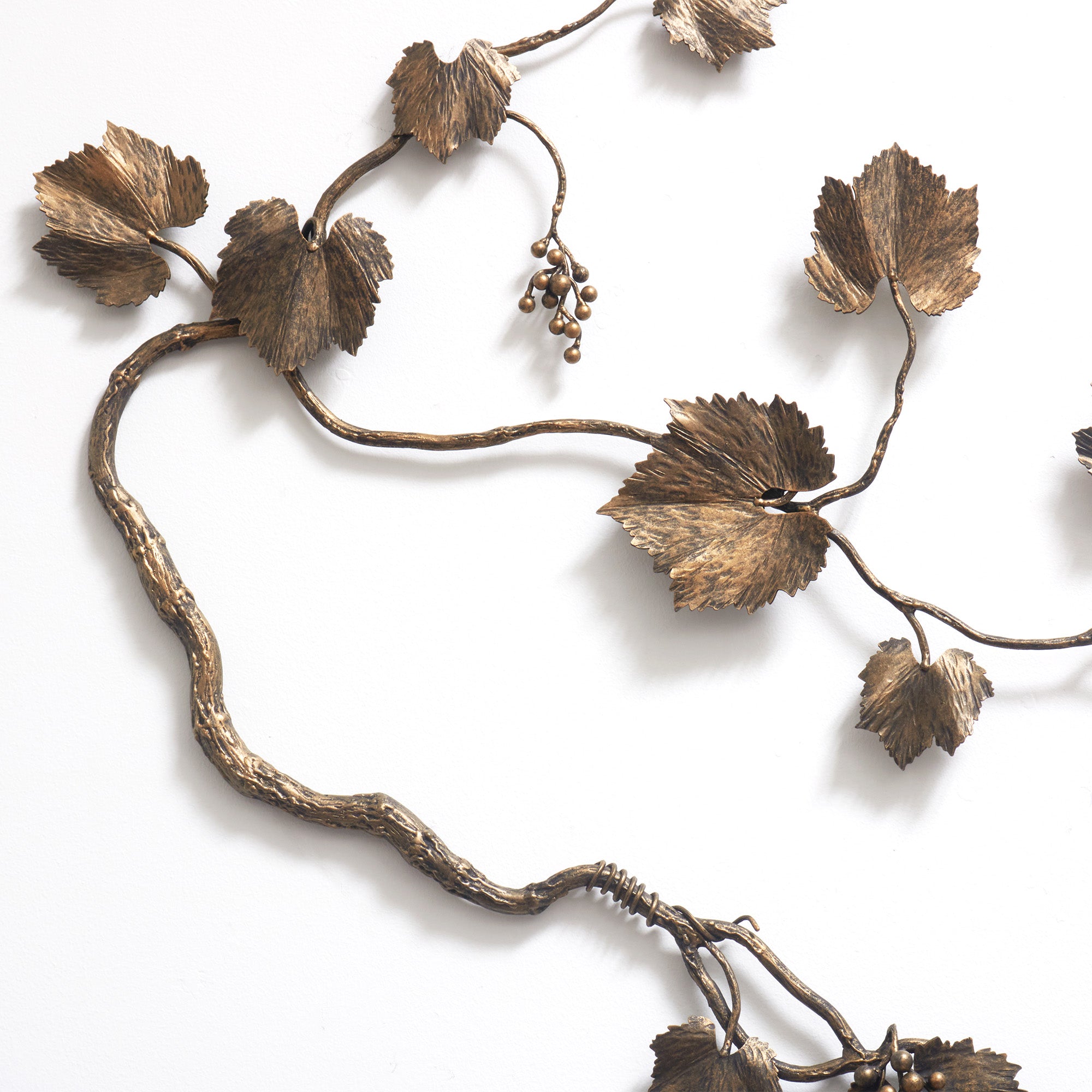 Grape Leaf Wall Sculpture