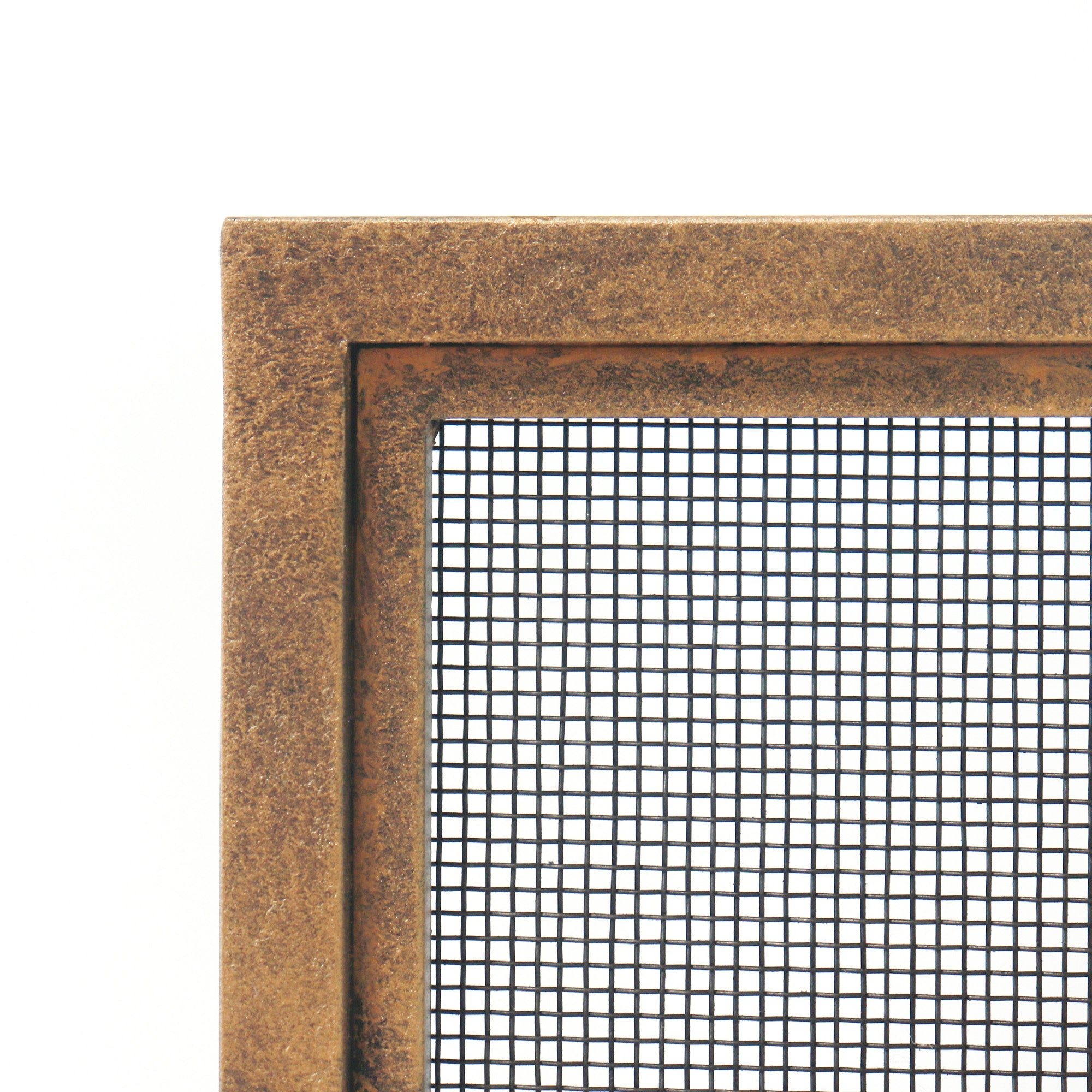 Dakota Fireplace Screen in Aged Gold