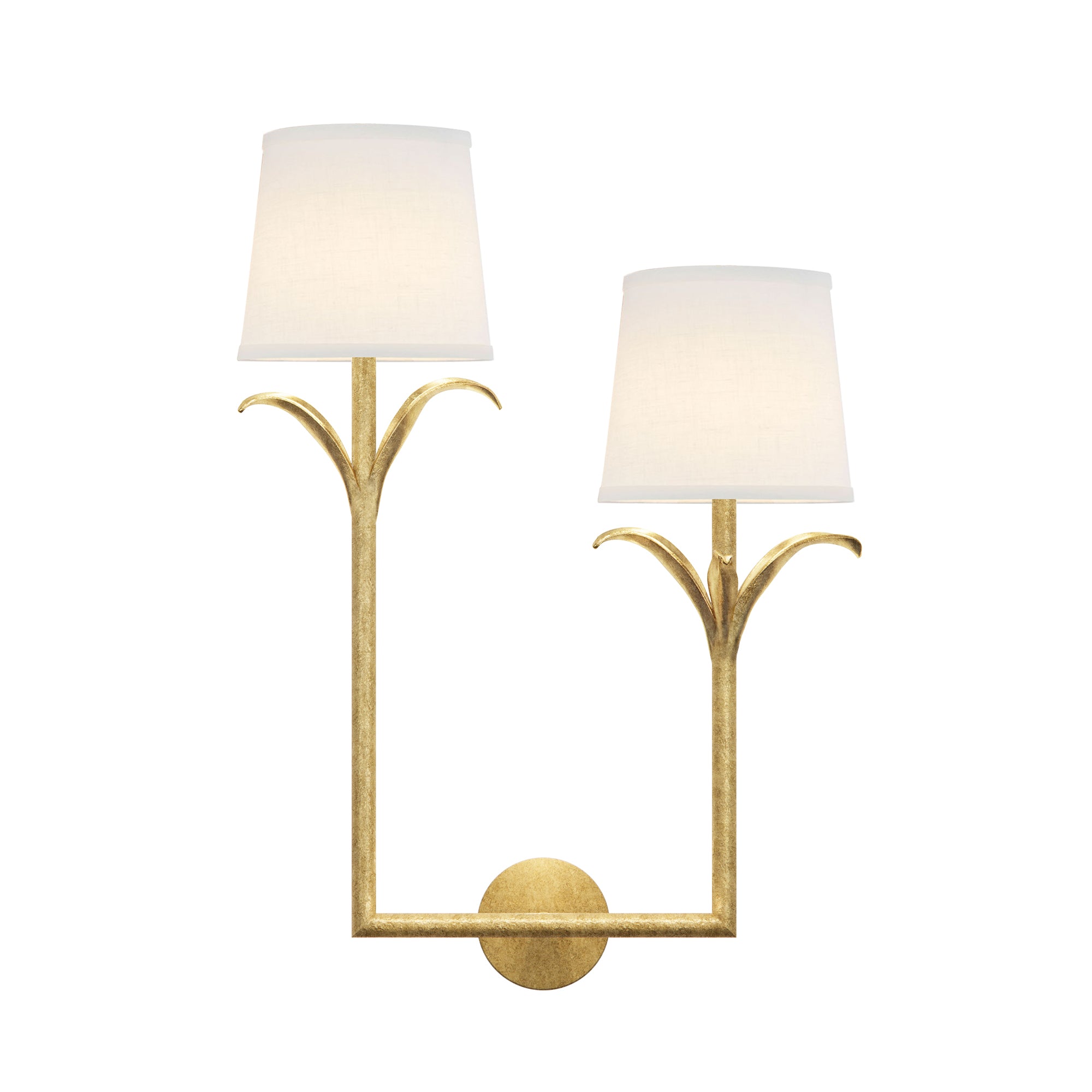 Lily Stems Sconce, Double