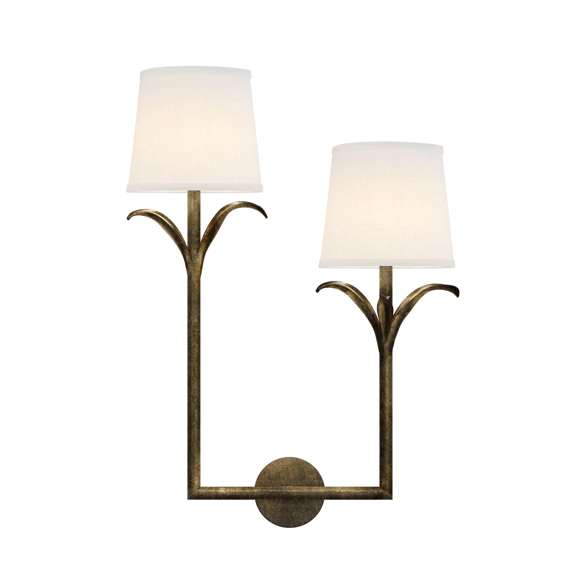 Lily Stems Sconce, Double