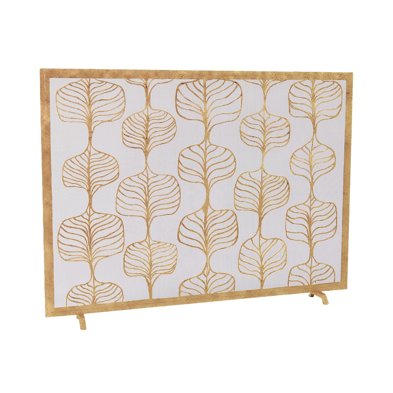 Fig Leaf Fireplace Screen