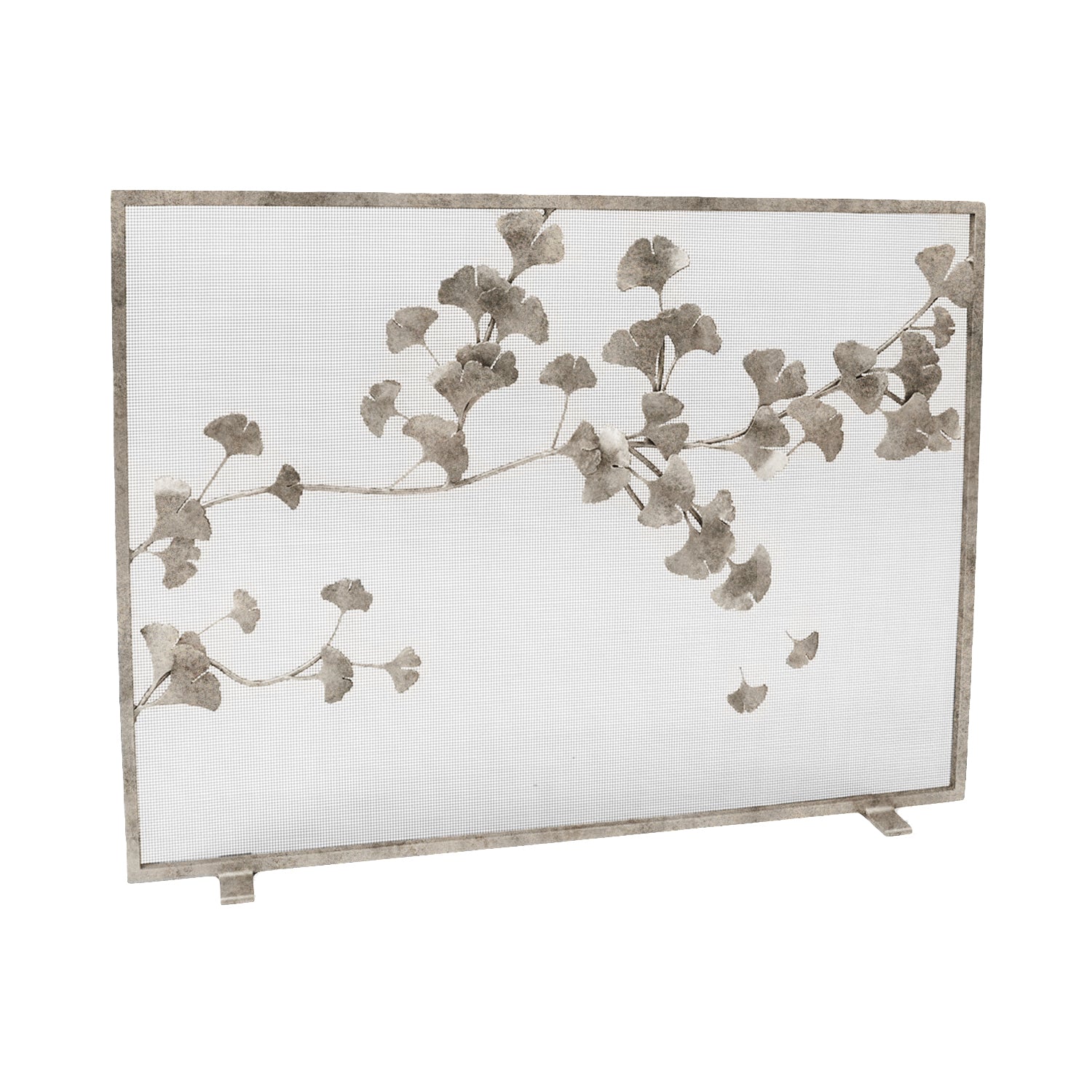 Ginkgo Fireplace Screen