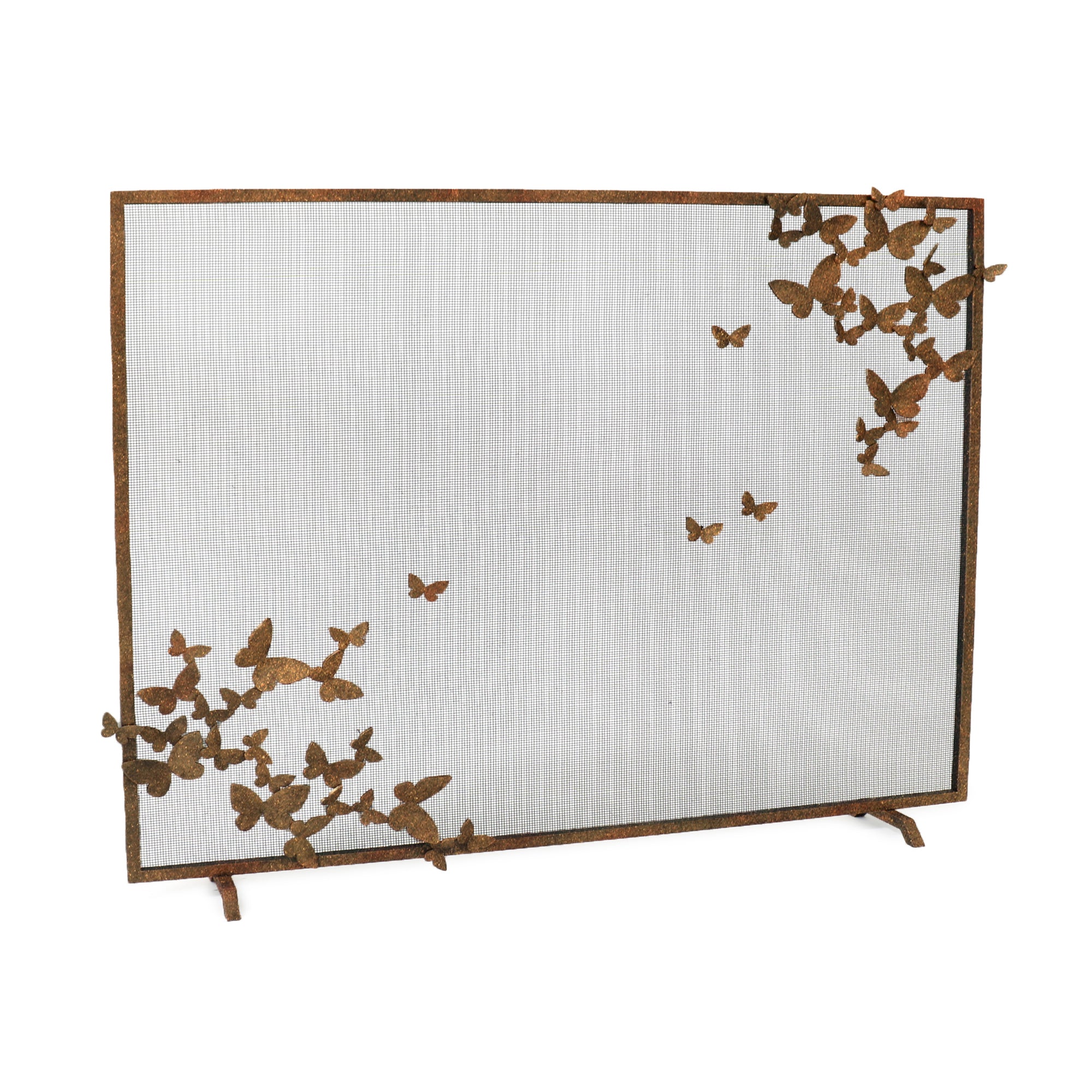 Butterfly Fireplace Screen, Lighter