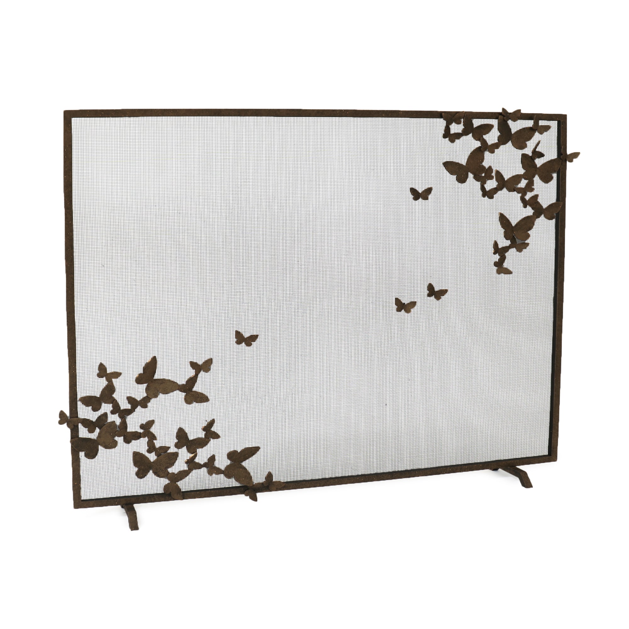 Butterfly Fireplace Screen, Lighter