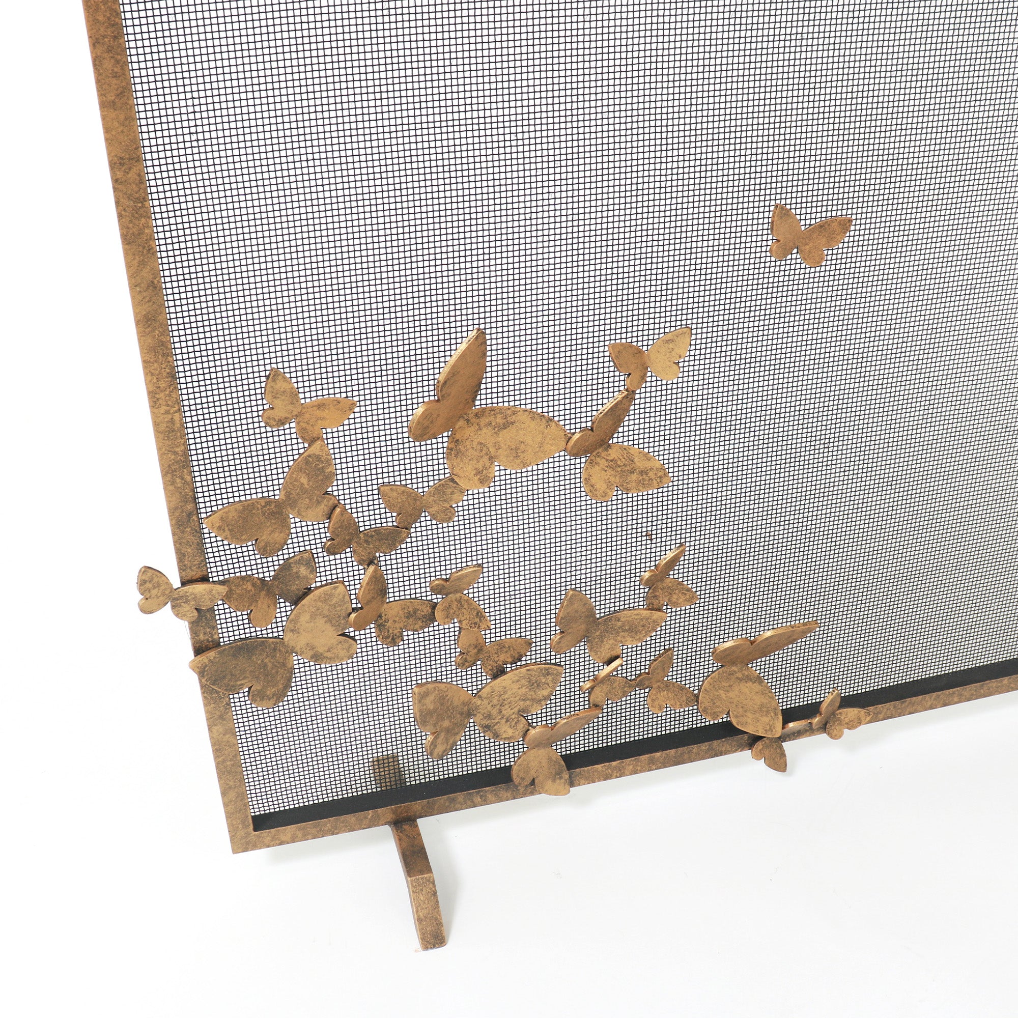 Butterfly Fireplace Screen, Lighter