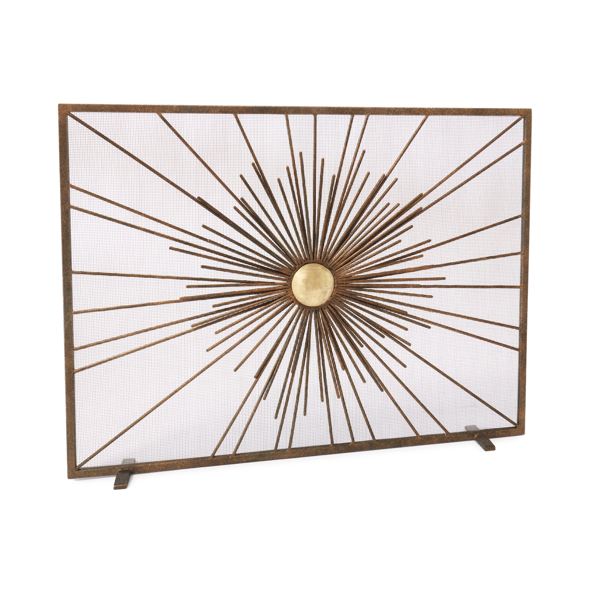 Sunburst Fireplace Screen