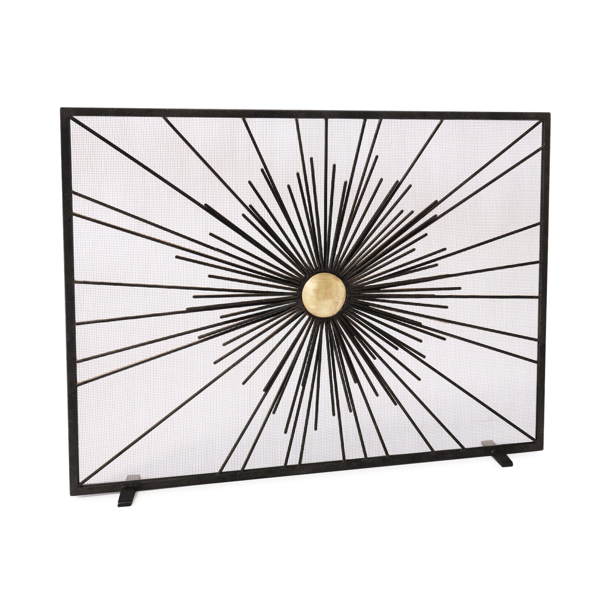 Sunburst Fireplace Screen