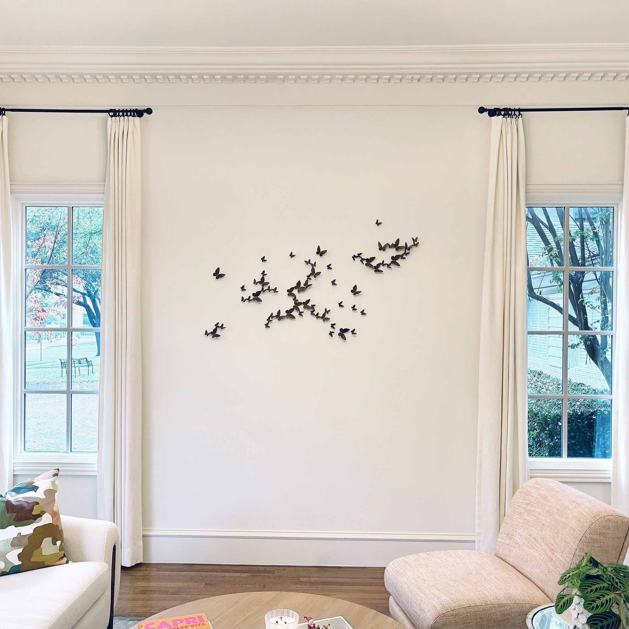 Butterfly Wall Sculpture - Horizontal Flights