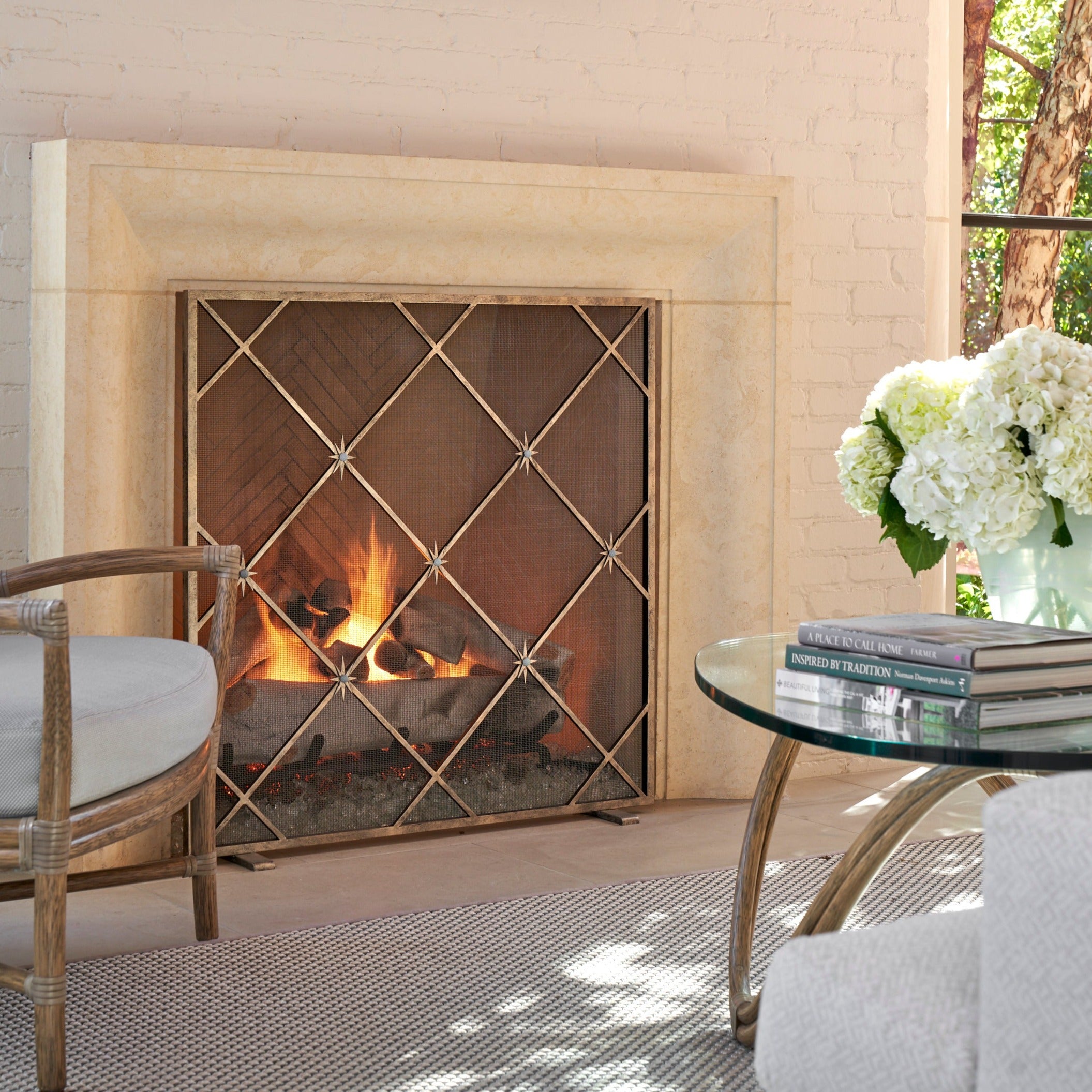 Celeste Fireplace Screen