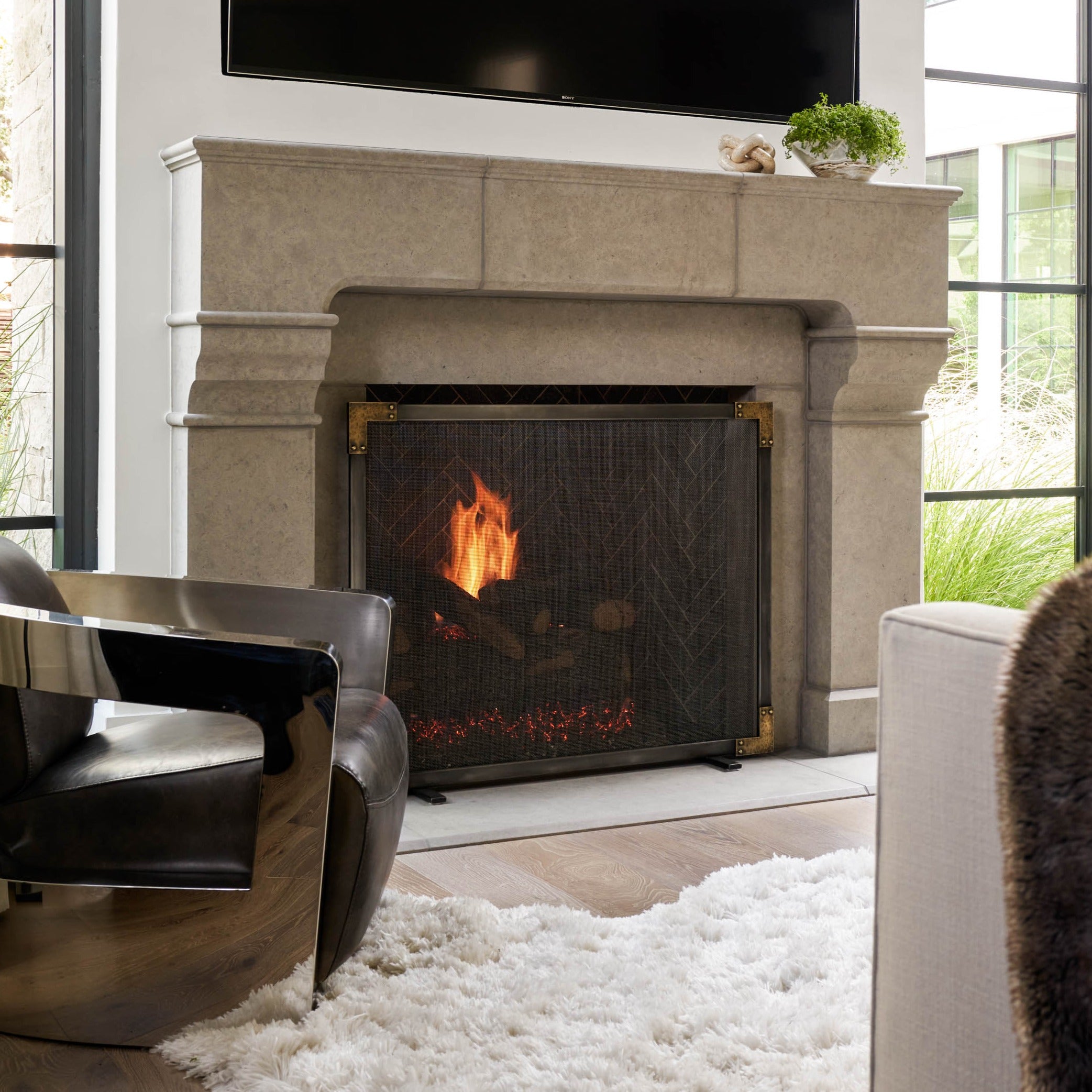 Summit Fireplace Screen