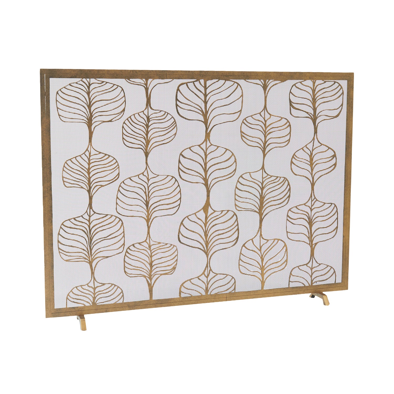 Fig Leaf Fireplace Screen