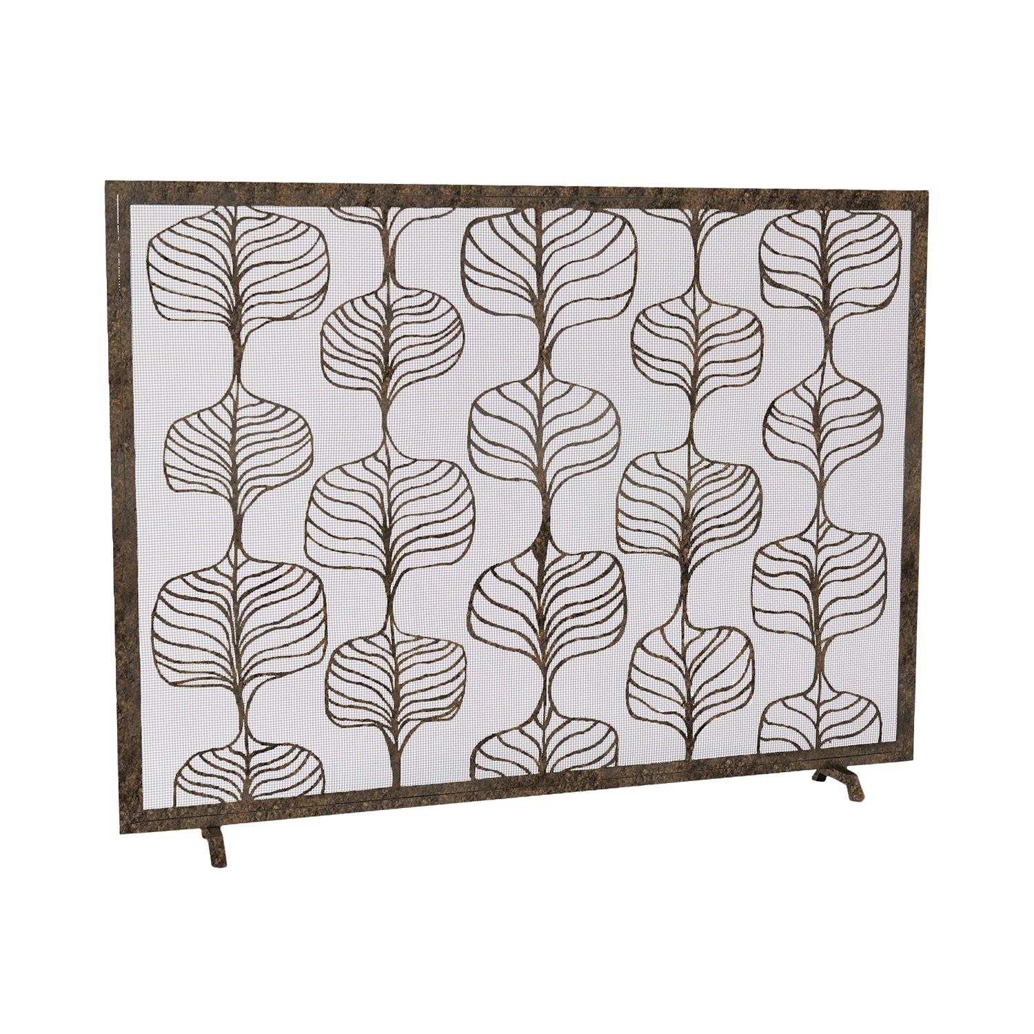 Fig Leaf Fireplace Screen