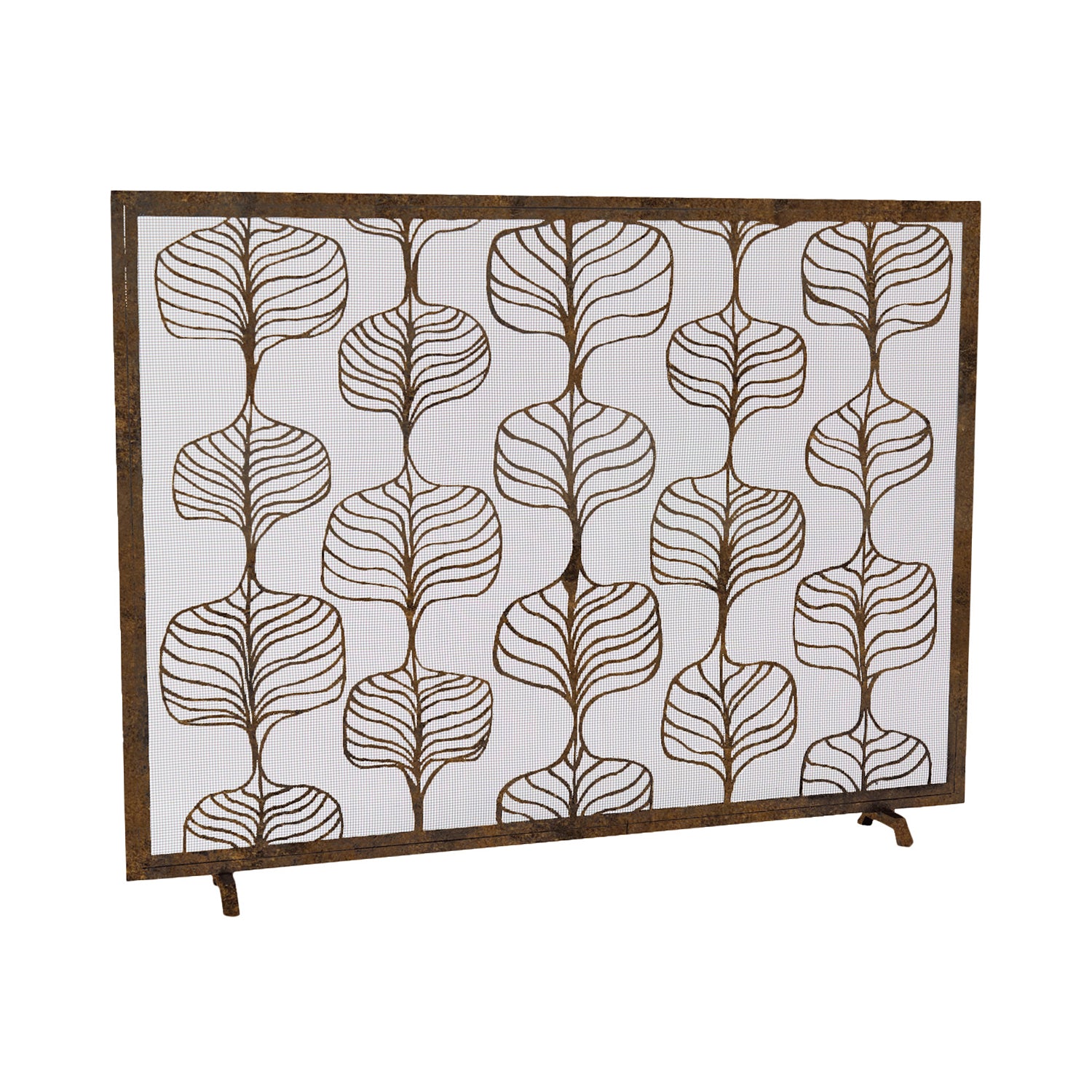 Fig Leaf Fireplace Screen