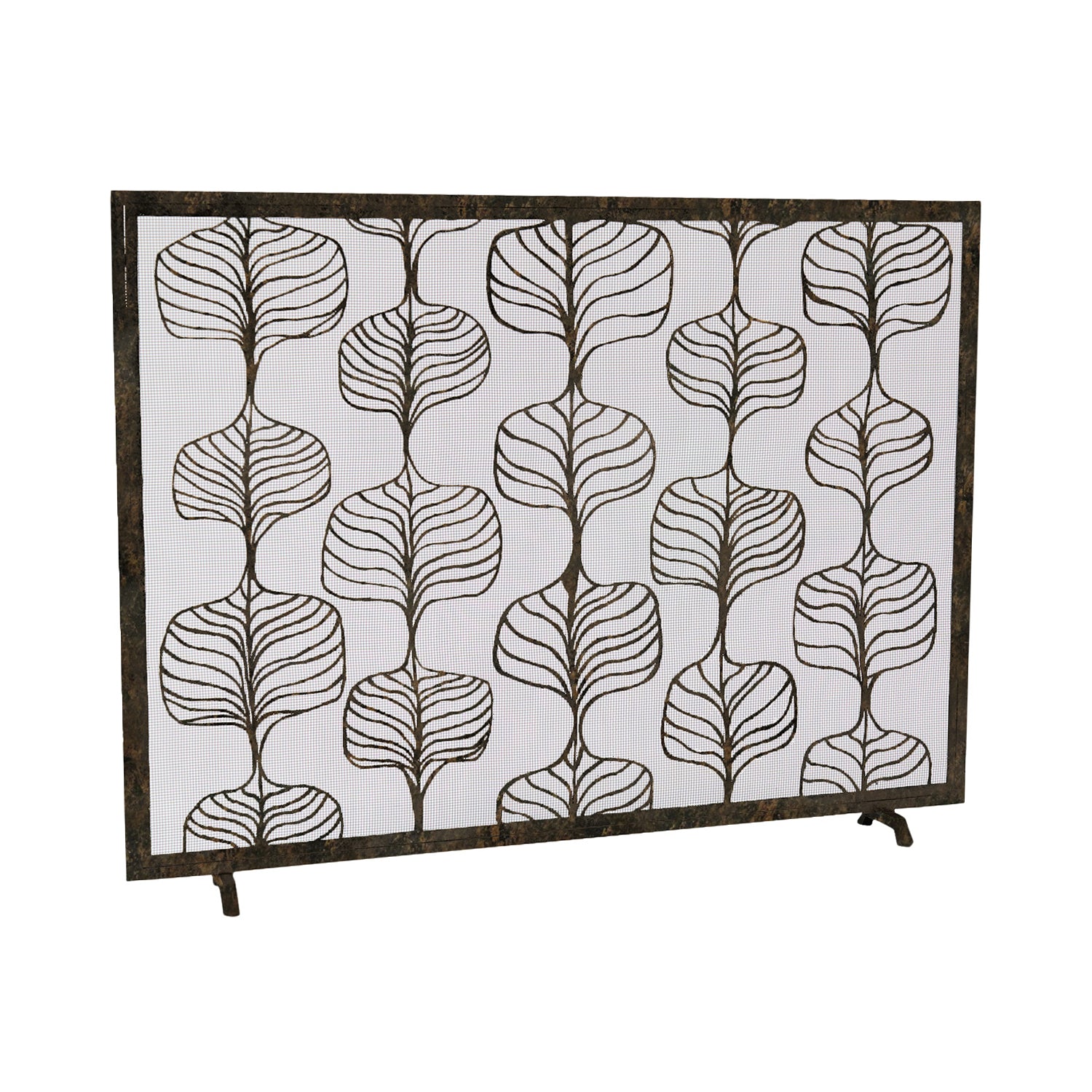 Fig Leaf Fireplace Screen