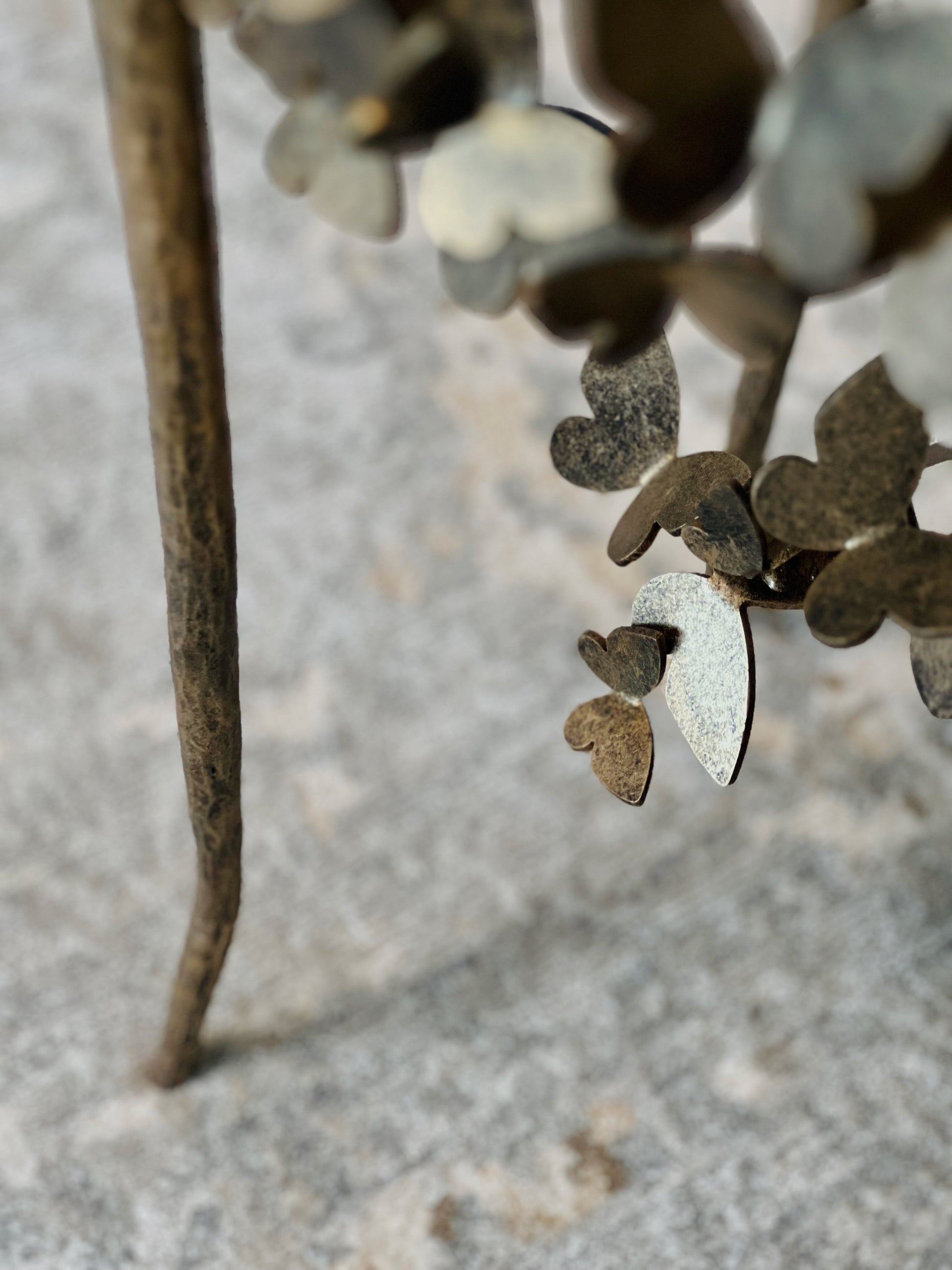 Marble Butterfly Table by Claire Crowe Collection